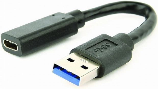 Adaptér USB 3.1 A mužský na USB C ženský 10 cm