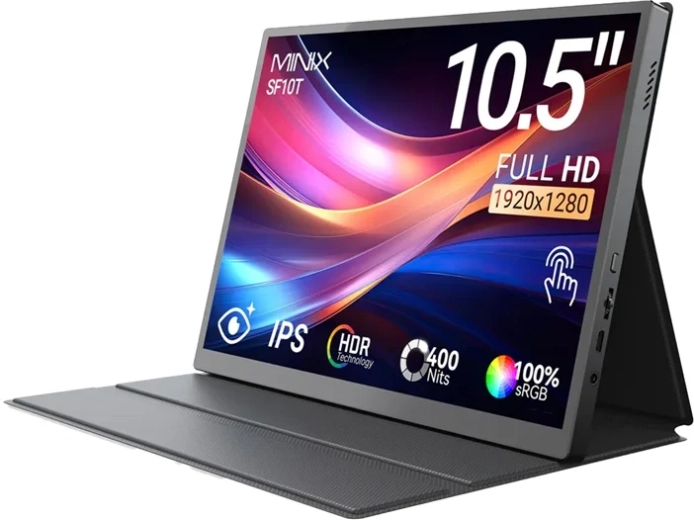 Minix sf10t přenosný dotykový monitor 10,5"