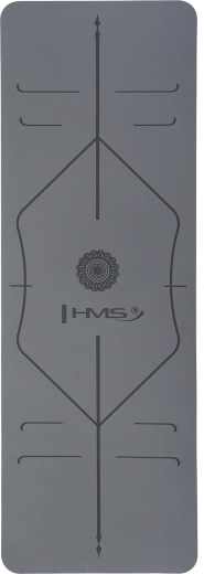 Jógová podložka HMS YM10 šedá