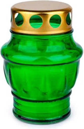 Hřbitovní svíčka ve skle PROVENCE 24 hodin – mix barev