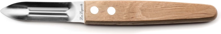 Kuchyňská škrabka z nerezové oceli a dřeva 16,9 cm
