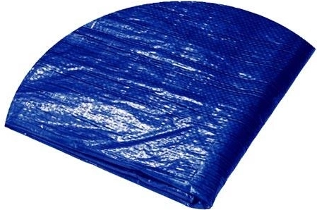 Kulatá plachta s oky 3,5 m, 120 g/m², modrá