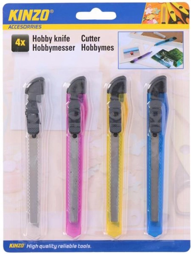 Odlamovací nože KINZO, sada 4 kusů