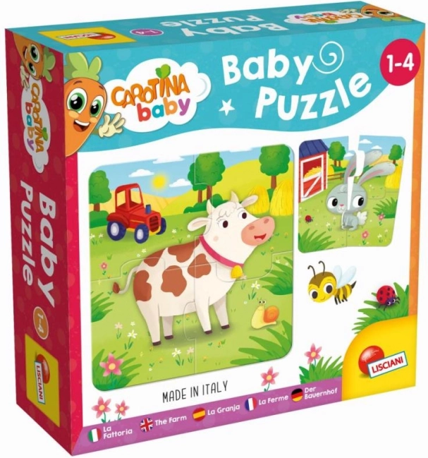 Carotina baby puzzle farma