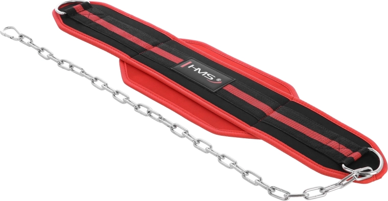 Zátěžový posilovací pás na dipy a přítahy HMS