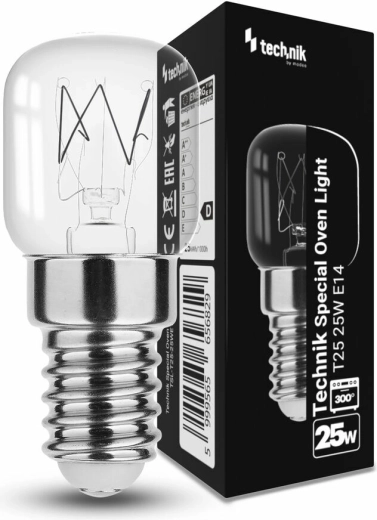 Žárovka do trouby Technik Special Oven Light T25 E14 25 W teplá bílá