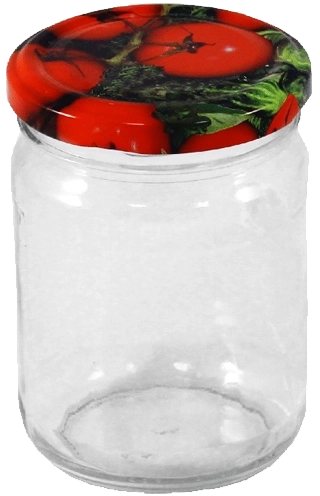 Skleněná zavařovací nádoba 280 ml s víčkem 82 mm