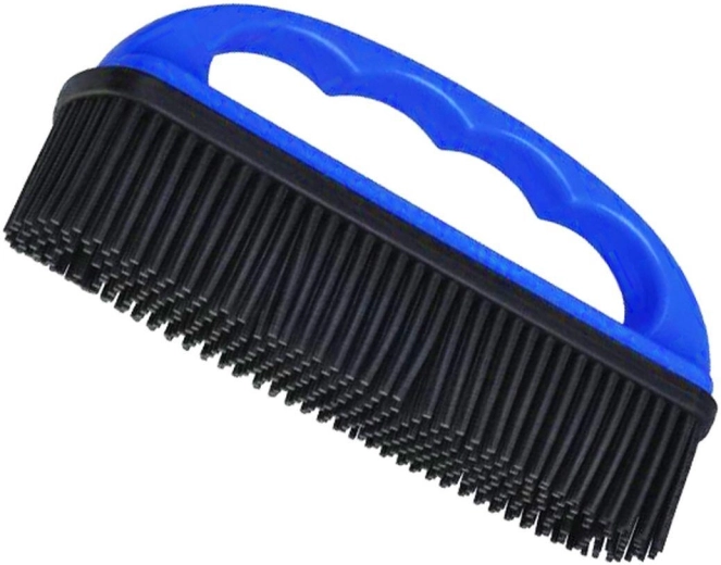 Kartáč na zvířecí chlupy s gumovými štětinami 15 cm