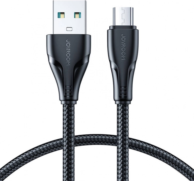 Kabel Joyroom micro USB na USB-A, 0,25 m, černý