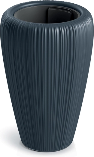 Květináč Orobo antracit 39,5 cm - 1 kus