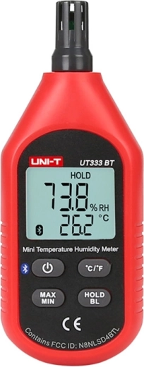 Uni-T mini měřič teploty a vlhkosti s Bluetooth