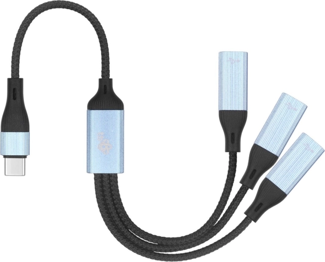 Kabel USB-C rozdvojka – 3× USB-C