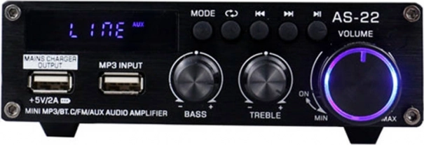 Zvukový zesilovač BLITZWOLF AS-22 45 W s Bluetooth 5.0 a dálkovým ovládáním