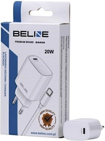 Síťová nabíječka 20W USB‑C + kabel USB‑C – Bílá