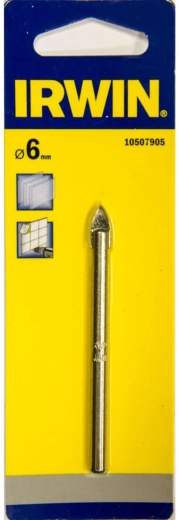 Vrták do skla a dlažby 6 mm Irwin