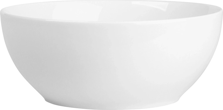 MariaPaula Klasyka bílá porcelánová salátová miska 17 cm 820 ml
