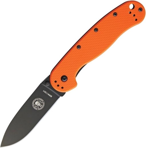 ESEE Avispa Black Orange kapesní outdoorový nůž 8,9 cm