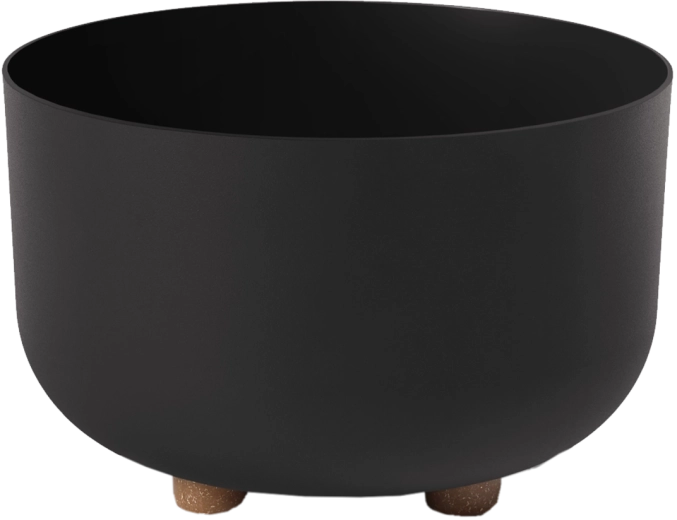 Mísa na květiny Sofia 27 cm matná černá