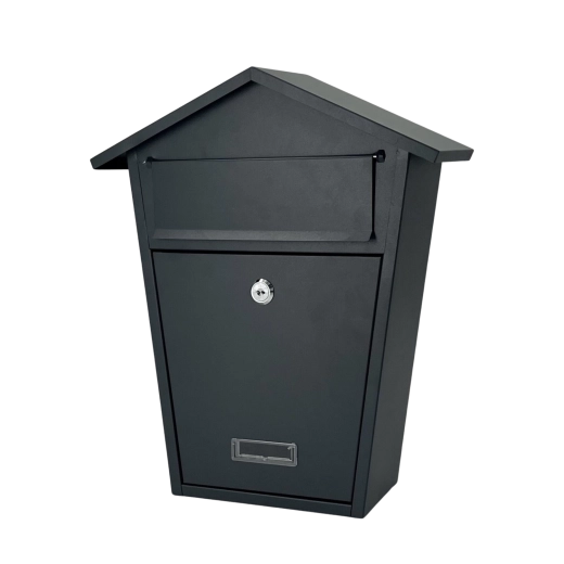 Poštovní schránka FINCH, antracit, 38 × 32 × 10,5 cm