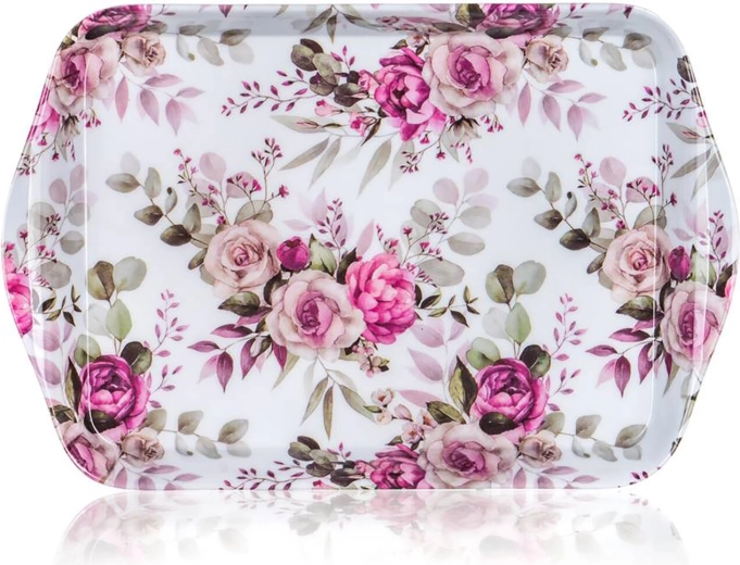 Tác z melaminu 21 × 14 cm Rose