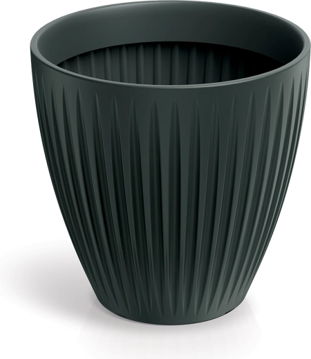 Květináč Latia Round Midl 60 cm antracit