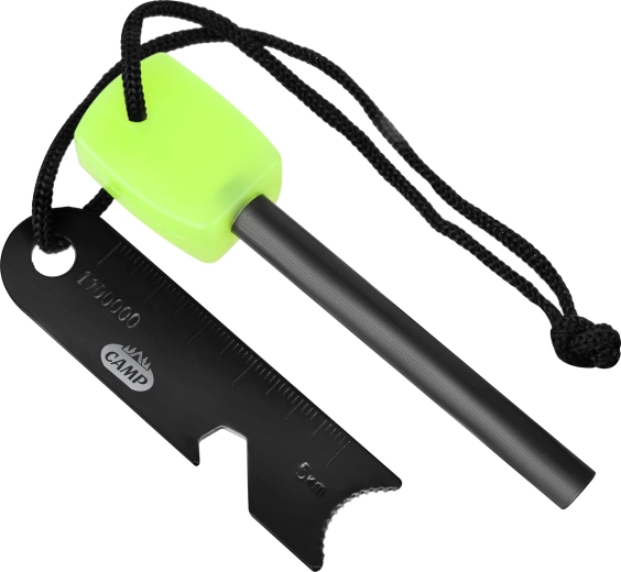 Křesadlo NILS Camp NC1794 s magnesiovou tyčí a multifunkční škrabkou