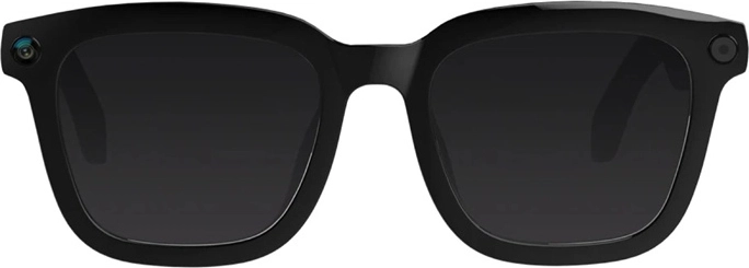 Chytré sluneční brýle COLMI V03 se čtvercovými obroučkami