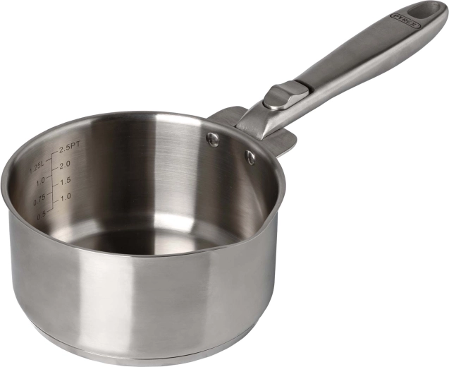 Kastrol Infinity se skleněnou poklicí 16 cm, 1,25 l s odnímatelnou rukojetí