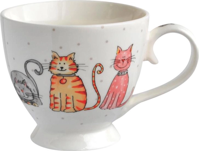 Keramický hrnek Toro 420 ml kočka a pes