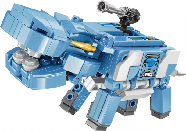 Qman Crystal Hippo – robotický hroch stavebnice