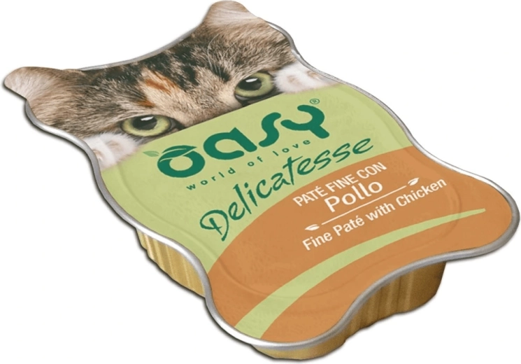 Oasy Delicatesse kuřecí paštéta pro kočky 85 g