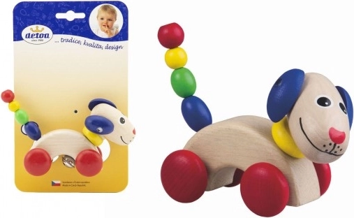 Detoa jezdící pejsek s rolničkou