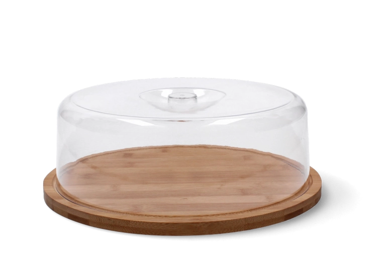 Kulatá deska s poklopem 28 × 9,5 cm - 1 kus
