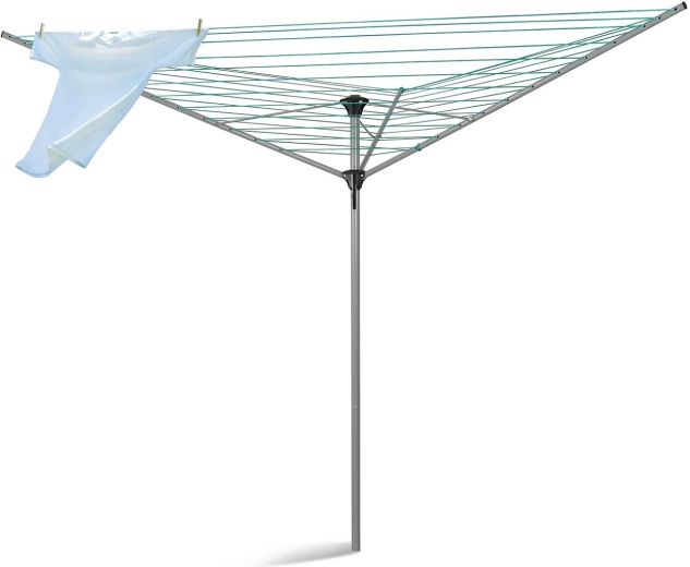 Venkovní rotační sušák na prádlo 40 m, ocel a plast