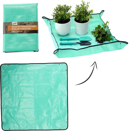 Zahradní přesazovací podložka 100 × 100 cm