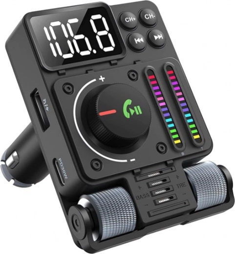 Bluetooth FM transmitter do auta s PD 30 W
