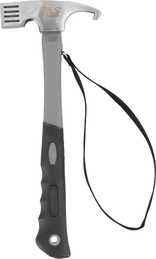 Kempingové kladivo NILS Camp s háčkem na kolíky