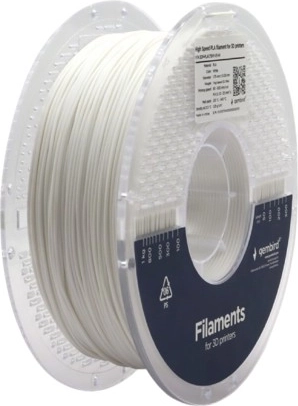 PLA filament High Speed 1,75 mm, 1 kg – bílý