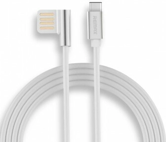 Remax datový kabel USB‑C 1 m, stříbrný