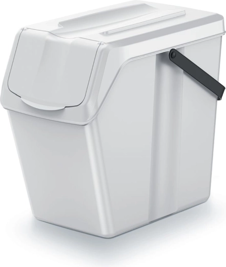 Třídicí odpadkový koš 25 l popelavě šedý SORTIBOX II