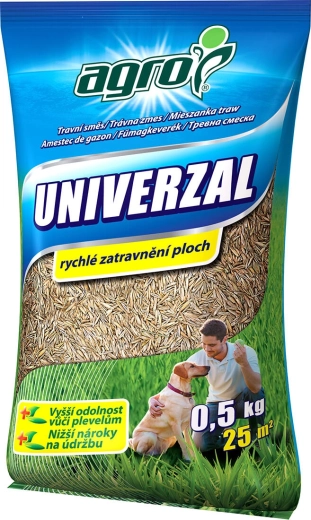 Travní směs univerzální 0,5 kg AGRO