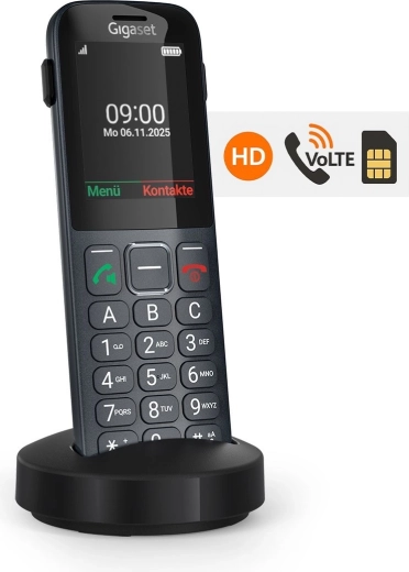 Gigaset Comfort 600 SIM 4G mobilní telefon pro seniory