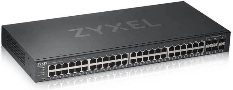 Zyxel GS1920-48V2 spravovatelný gigabitový PoE switch