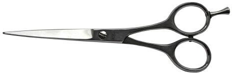 Holičské nůžky s opěrkou z nerezové oceli 16,5 cm