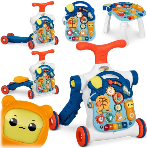 Ricokids edukativní stolek 4v1 modrý