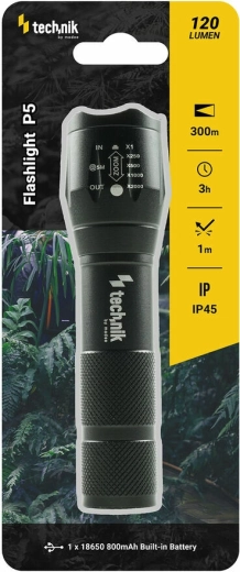 Svítilna Technik MT-P5 s USB dobíjením a CREE XPE LED