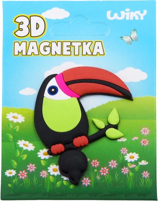 Magnet tukan 3D dekorativní