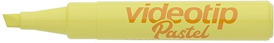 Zvýrazňovač pastelový žlutý ICO Videotip