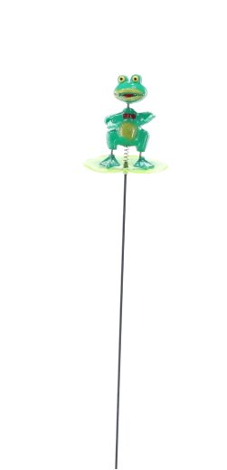 Zahradní dekorace na zápich žába 50 cm