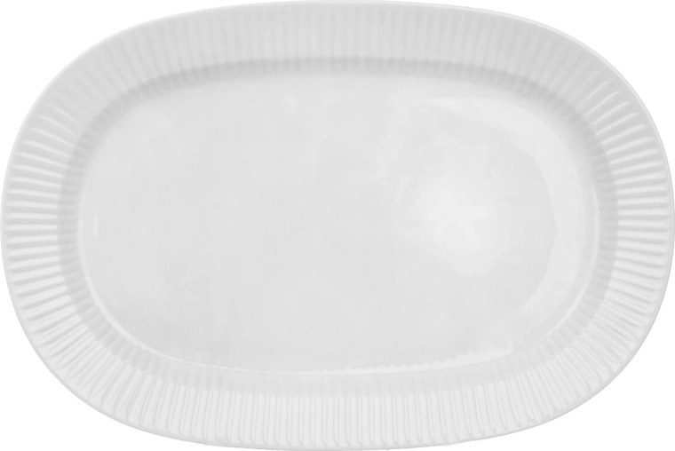 Porcovací oválný podnos Vlnka 37,5 × 25 cm